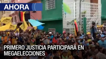 Primero Justicia participará con su tarjeta en comicios del 21N - #20Ago - Ahora