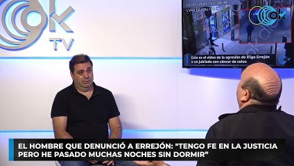 El hombre que denunció a Errejón: "Tengo fe en la Justicia pero he pasado muchas noches sin dormir”