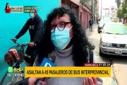 Asaltan a 45 pasajeros en bus interprovincial en Barranca
