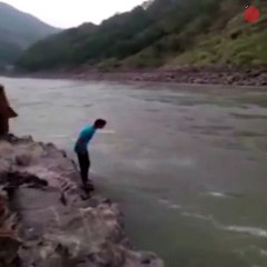 Teenager drowns after being dared by friends to cross Jhelum river