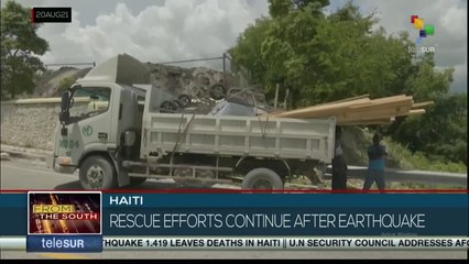 Haiti: Rescue efforts continue