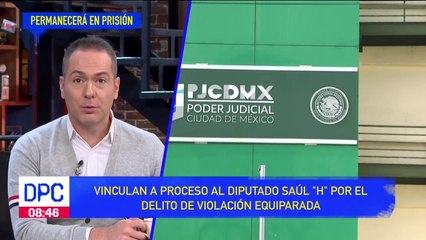 Vinculan a proceso al diputado Saúl "H" por el delito de violación equiparada