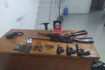 Polícia desarticula quadrilha suspeita de vários assassinatos em Itaporanga