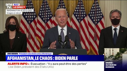 Joe Biden: "Nous continuerons notre pression sur les talibans sur le traitement des femmes et des filles afghanes"
