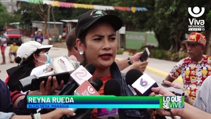 Inauguran más de 400 metros lineales de calles en el barrio Oscar Turcios