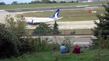 Trabzon Havalimanı pistindeki çatlama nedeniyle uçuş trafiğine kapatıldı