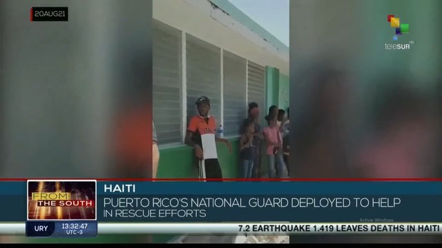 Puerto Rico National Guard joins Haiti relief efforts