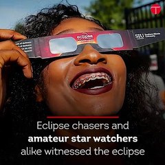 Rare total solar eclipse mesmerises sky-gazers in America