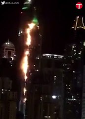 Blaze rips through Dubai skyscraper