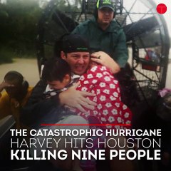 Nine dead as hurricane Harvey hits Houston