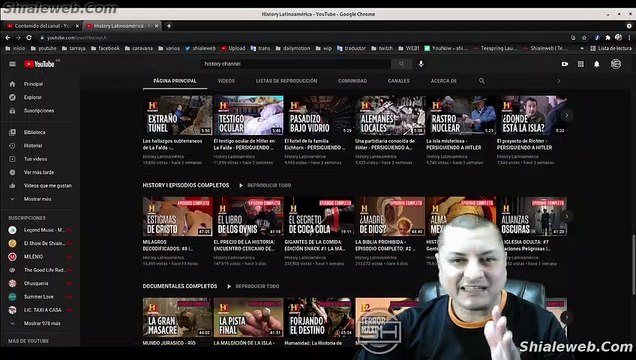 video tutorial para poner varias listas de reproduccion en el canal de youtube diferentes temas