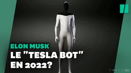 Découvrez "Tesla Bot", le robot humanoïde d'Elon Musk