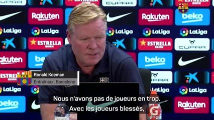 Transferts - Koeman : "Pour umtiti et Pjanić, c'est compliqué"
