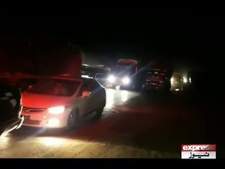 Traffic Jam at Super Highway