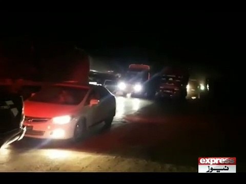 Traffic Jam at Super Highway