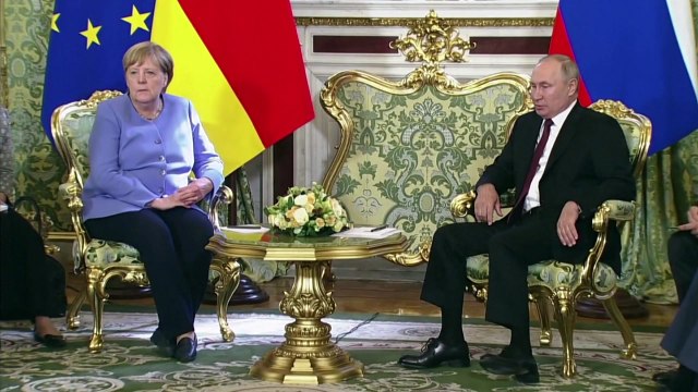 푸틴, 방러 메르켈과 3시간 회담... 아프간 사태 등 현안 논의 / YTN