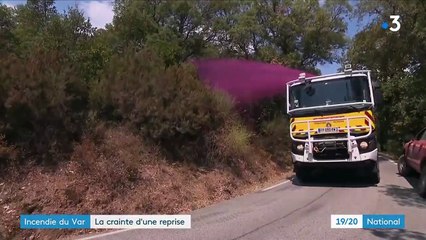 Var : les pompiers craignent une reprise de l'incendie