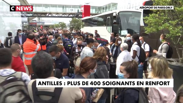 Antilles :des centaines de soignants envoyés en renfort