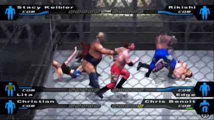 Here Comes the Pain Stacy Keibler vs Rikishi vs Lita vs Edge vs Christian vs Chris Benoit