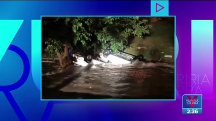 Hombre muere ahogado dentro de su vehículo en Chihuahua