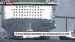 Saint-Nazaire : le plus grand paquebot du monde effectue sa première sortie en mer.