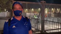 Torcedor do Cruzeiro lamenta demora para abertura de portões do Mineirão
