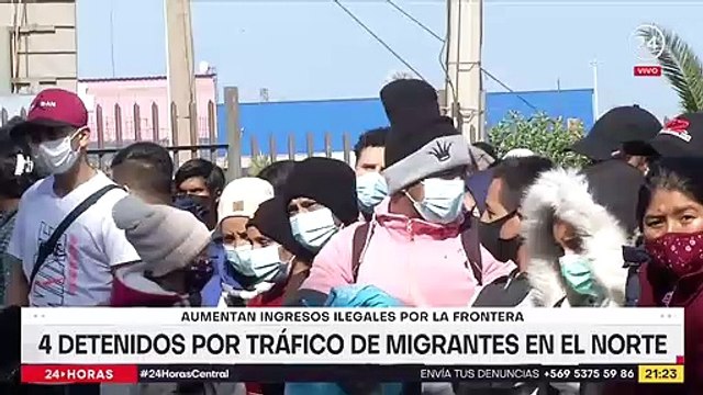 Aumenta ingreso de inmigrantes ilegales al país (entrevista a je$uita$) - TVN