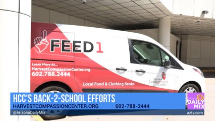 Harvest Compassion Center Stuffed Their Van to Stuff the Bus!