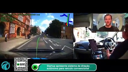 Startup apresenta sistema de direção autônoma para veículo convencional