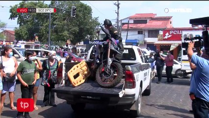 Hombre acribillado en Santa Cruz es trasladado a su natal Cochabamba para su entierro