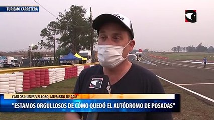 Estamos orgullosos de cómo quedó el Autódromo de Posadas
