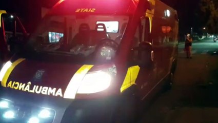 Mulher de 27 anos é socorrida pelo Siate no Bairro Tarumã