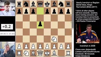 Take, take, take, take, take and mate Vassily Ivanchuk vs Bogdan-Daniel Deac