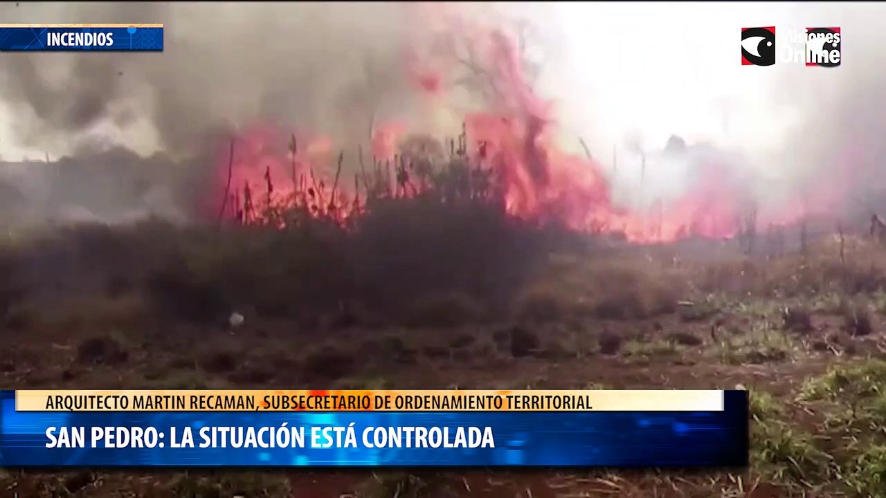 San pedro: la situación está controlada