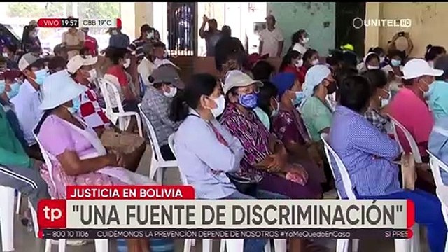 Patricia Tappatá: La justicia en Bolivia es una fuente de discriminación y de injusticia