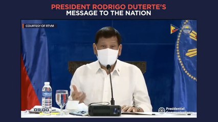 Duterte: I will stand for Duque, even if it will bring me down