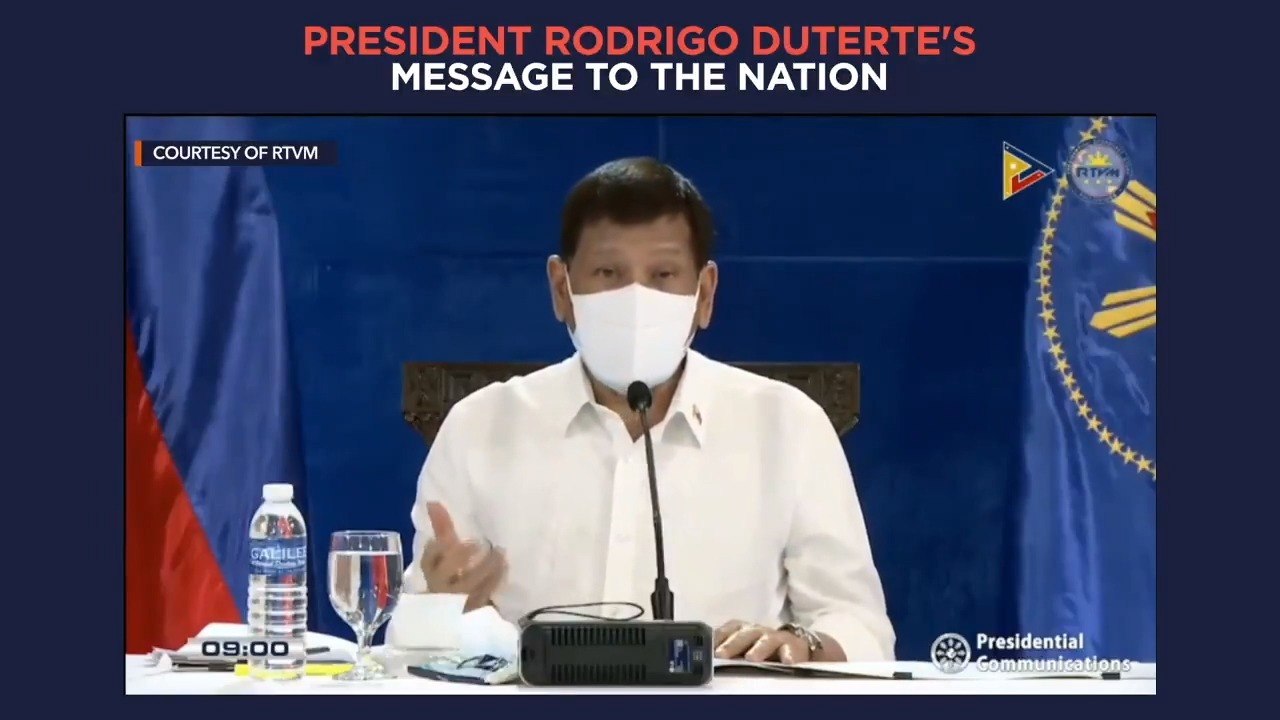 Duterte: I will stand for Duque, even if it will bring me down
