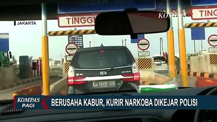 Download Video: Detik-detik Polisi Tangkap Kurir Narkoba di Tol Tomang