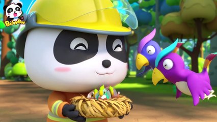Baby Panda Taxi Driver | Kids Occupation Pretend Play | Animation & Kids Songs | BabyBus