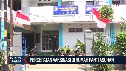 Vaksinasi Disambut Gembira Anak Yatim Piatu
