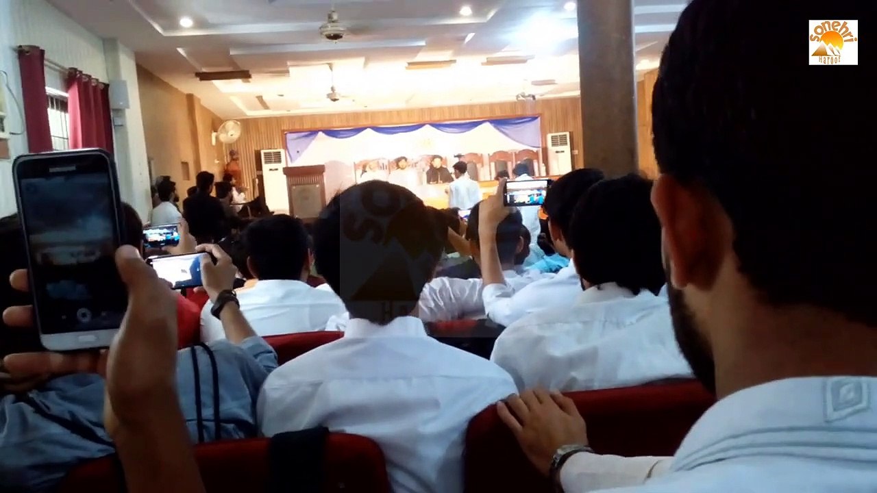 Mola-Na- Nasir Madni  delivered a speech in Riphah International University Faisalabad_2019