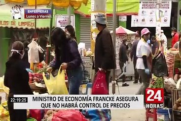 Avanza País: Pedro Francke nos dijo que "no va a haber un control de precios"