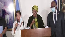 Haïti Séisme / Konferans sou vizit vis sekretè jeneral Nasyon Zini a Amina J. Mohammed nan Gran Sid