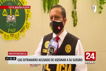 Independencia: cae con granada de guerra extranjero acusado de asesinar a su exsuegro