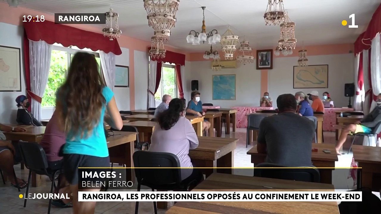 Rangiroa, les professionnels opposés au confinement le weekend