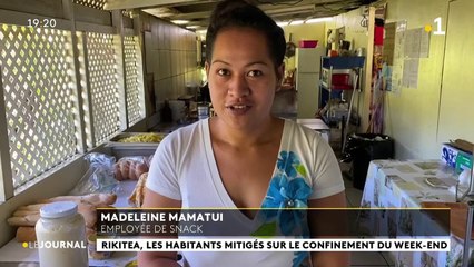 Rikitea, les habitants mitigés sur le confinement du weekend.