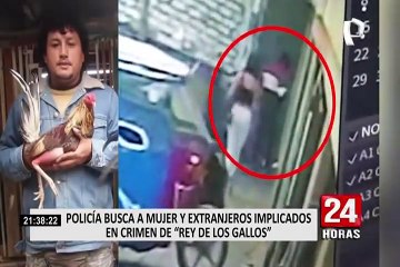 Santa Anita: cámara captó a sujetos que estarían detrás de muerte del ‘Rey de los Gallos’