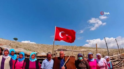 Yörüklerin yolları yapılıyor, üretimin önündeki engeller kaldırılıyor