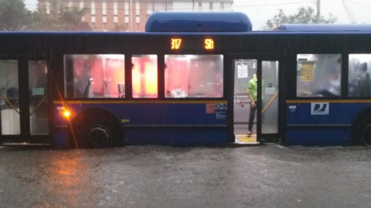 Heavy rain lashes Delhi-NCR, leading to waterlogged roads