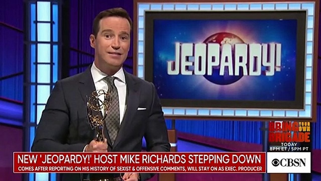 Scandale aux USA : Neuf jours seulement après sa nomination, le nouvel animateur du jeu "Jeopardy!"  démissionne après la publication de propos sexistes qu'il a tenu il y a... 8 ans !